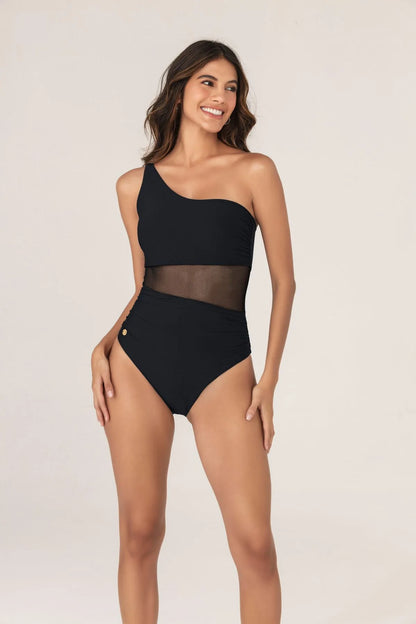 traje-de-baño-mujer-entero-de-un-solo-hombro-negro