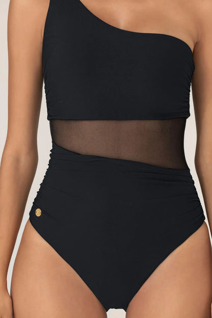 traje-de-baño-mujer-entero-de-un-solo-hombro-negro