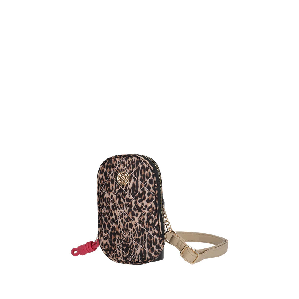 Porta celular Ginza Leopardo