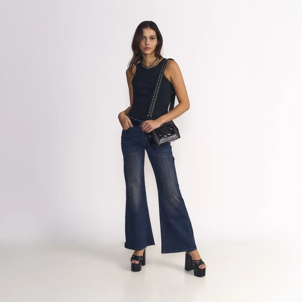 jeans-mujer-patte-déph-tiro-medio-dark-blue