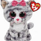 Peluche Beanie Boos Kiki Gato Gris