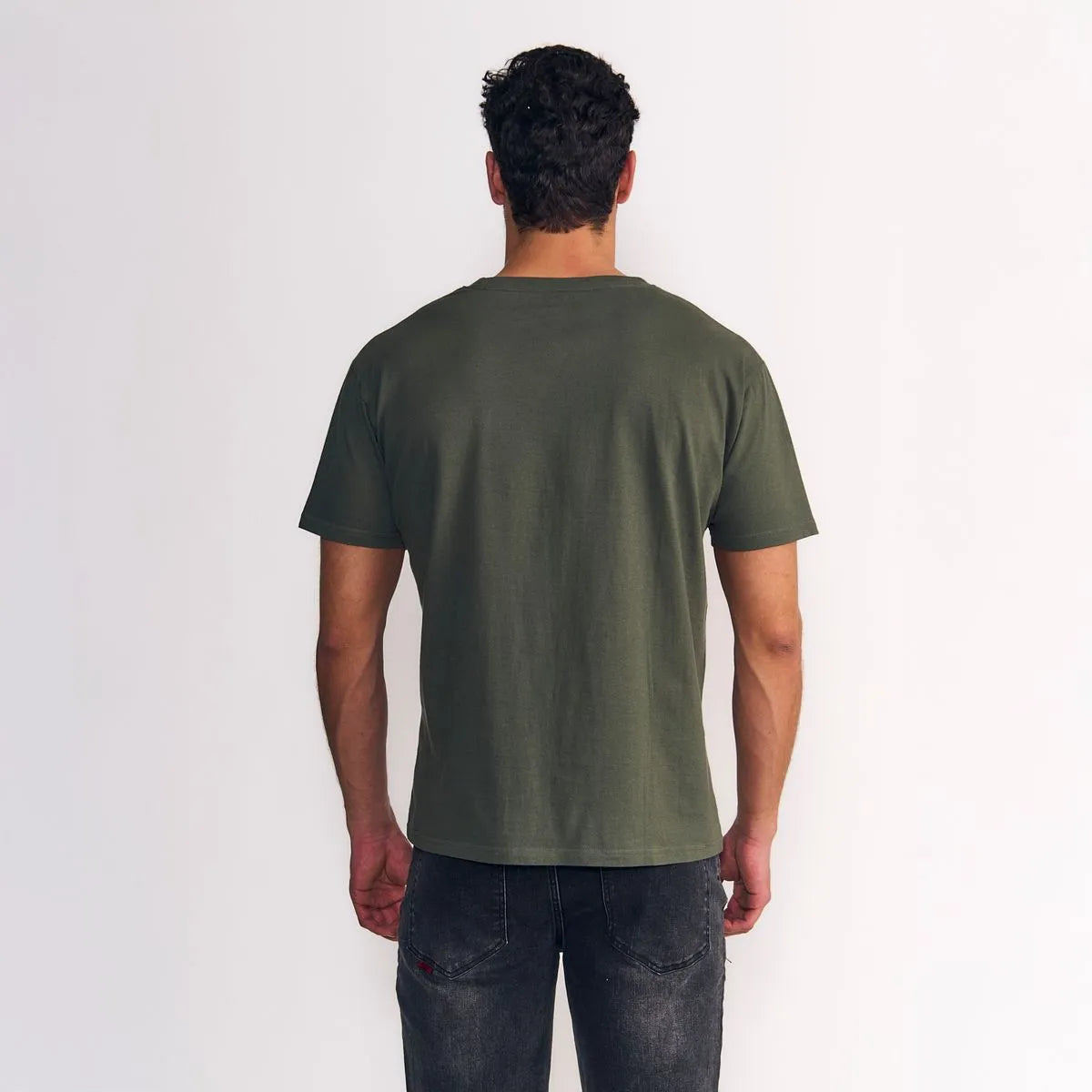 polera-hombre-manga-corta-básica-logo-embroidery-verde