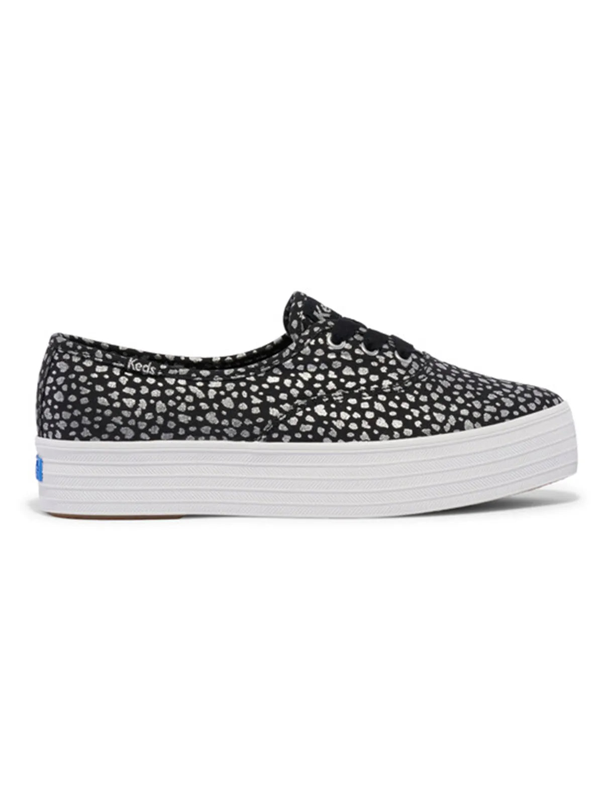 Zapatilla Mujer Pint Canvas Mini Dot Print Negro