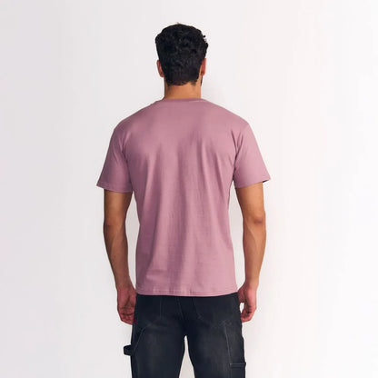polera-hombre-manga-corta-básica-logo-embroidery-burdeo