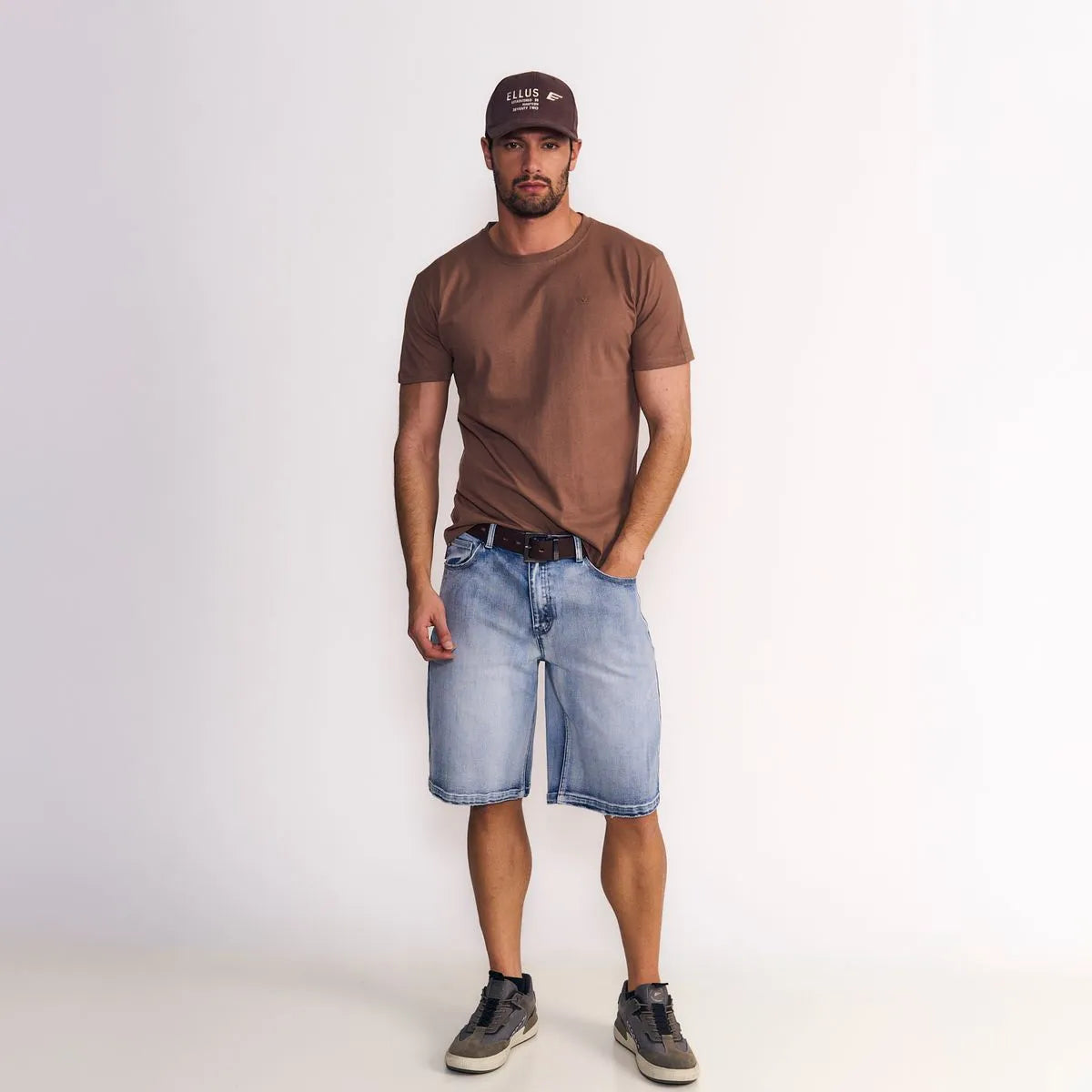 polera-hombre-manga-corta-básica-logo-embroidery-arena