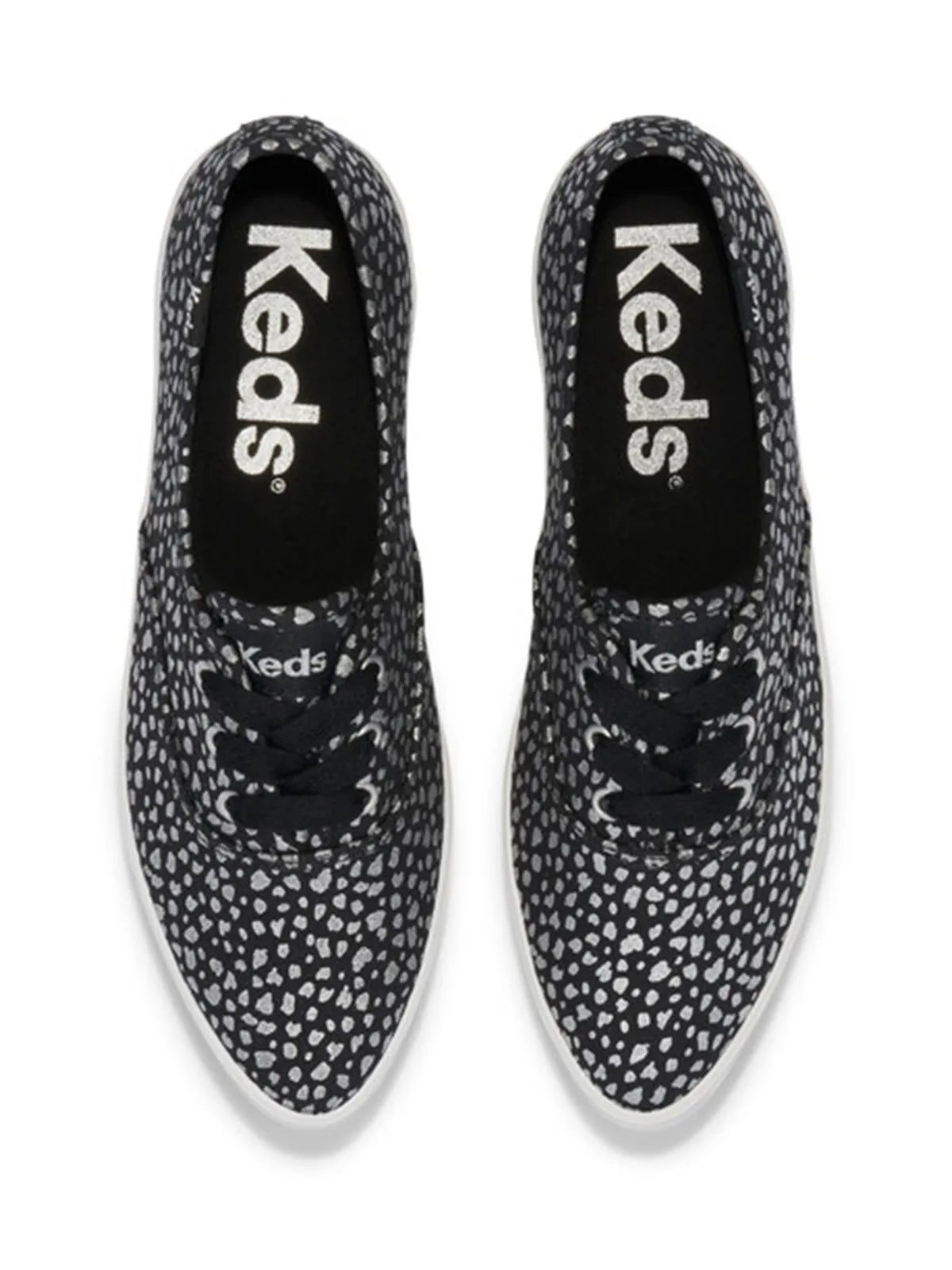 Zapatilla Mujer Pint Canvas Mini Dot Print Negro