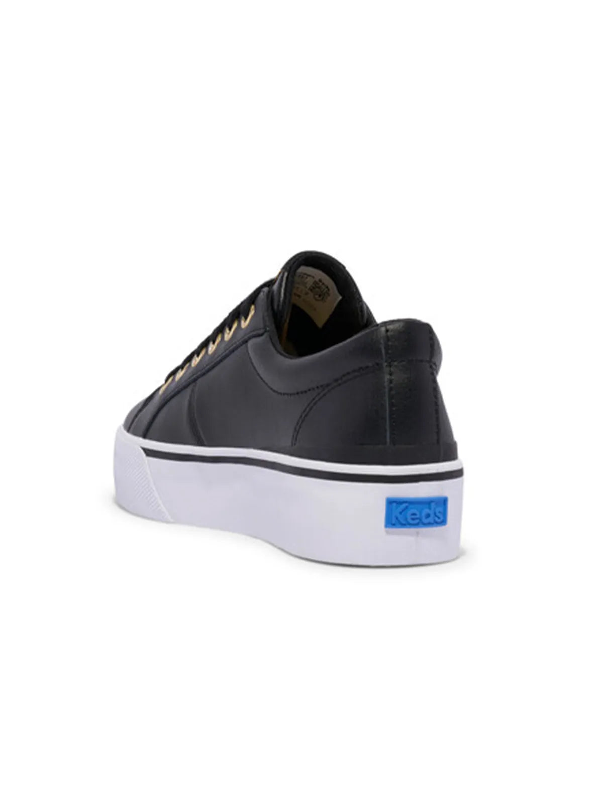 Zapatilla Mujer Cuero Jump Kick Duo Negra