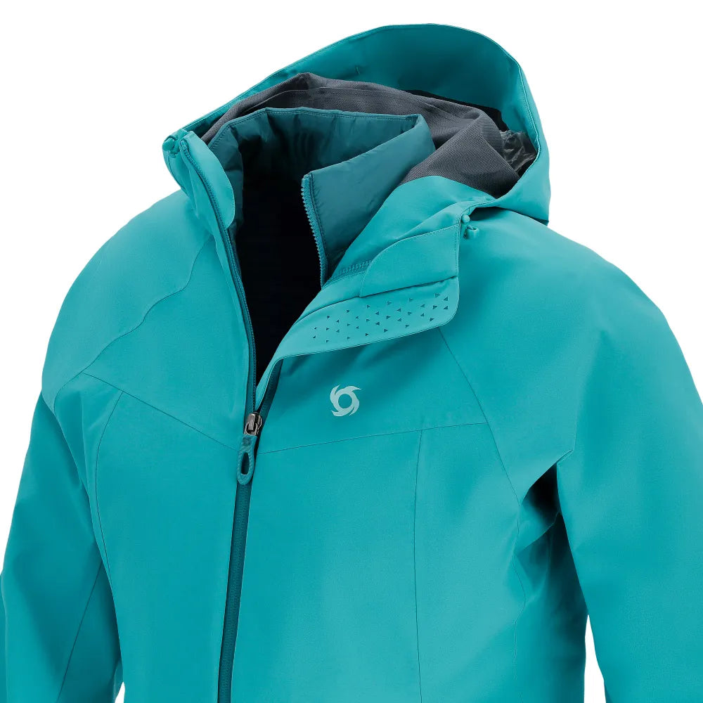 Parka Mujer 3 En 1 Skada Celeste