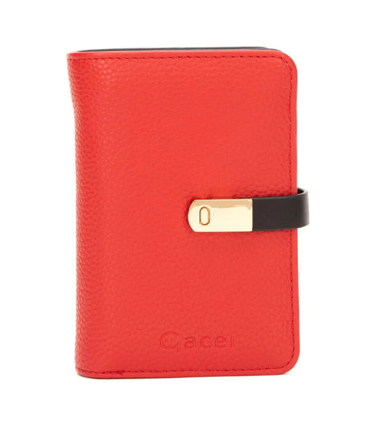 Billetera Mujer Mediana BIL0445 Rojo