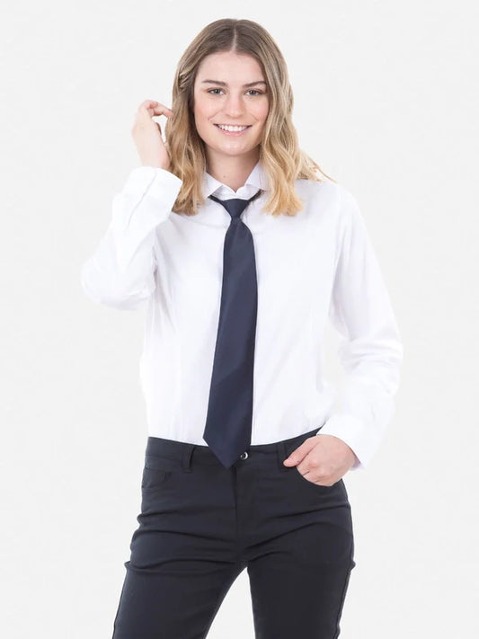 Blusa Niña Escolar Clarity Blanca