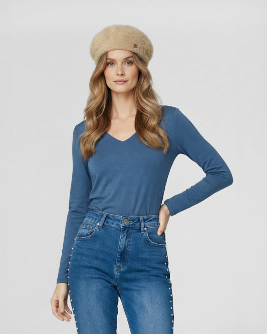 Boina Mujer Amanda Beige