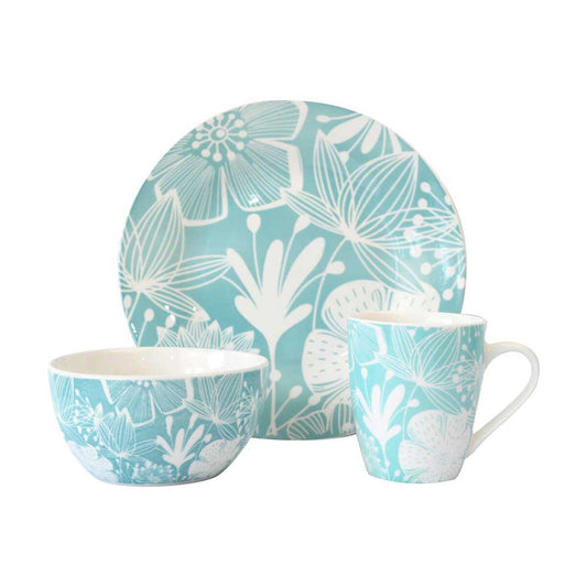 Vajilla Porcelana Doral 12 Piezas DONNA