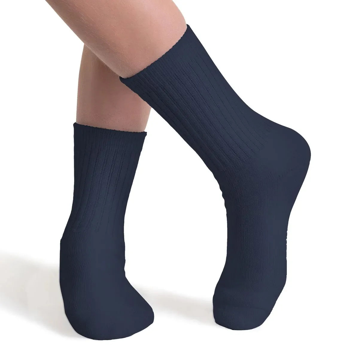 Calcetin Niña Corto Escolar Pack 3 Azul