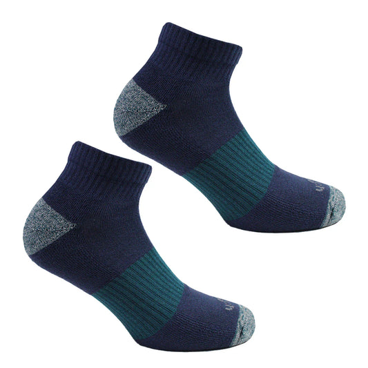 Calcetin Hombre Outdoor Bamboo + Coolmax 2 Pares 0/4 Azul