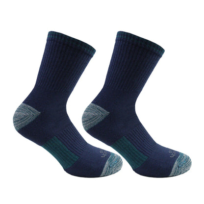 Calcetin Hombre Outdoor Bamboo + Coolmax 2 Pares 2/4 Azul