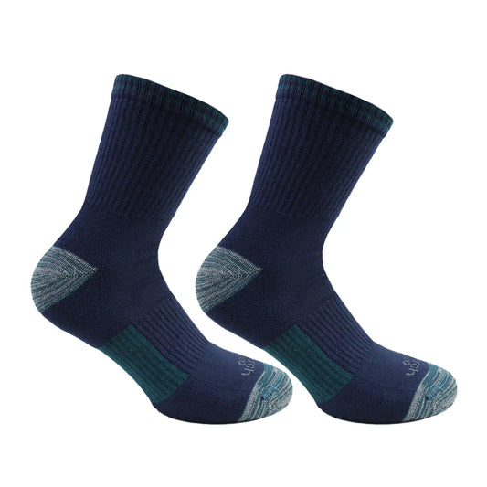 Calcetin Hombre Outdoor Bamboo + Coolmax 2 Pares 2/4 Azul