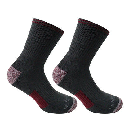 Calcetin Hombre Outdoor Bamboo + Coolmax 2 Pares 2/4 Marengo