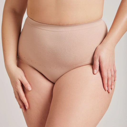 Calzon Mujer Alto Confort Size Nude