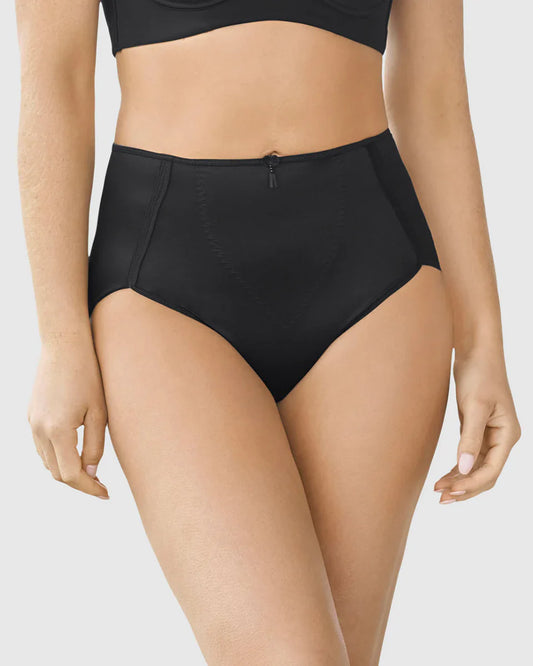 Calzón Mujer clásico de Control Negro