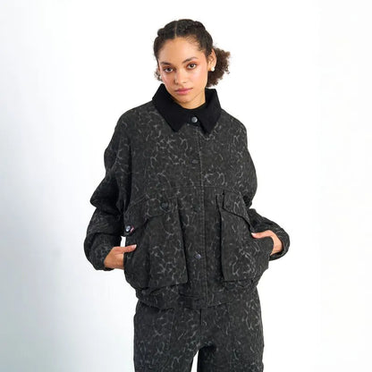 Chaqueta Mujer Animal Print Leopardo