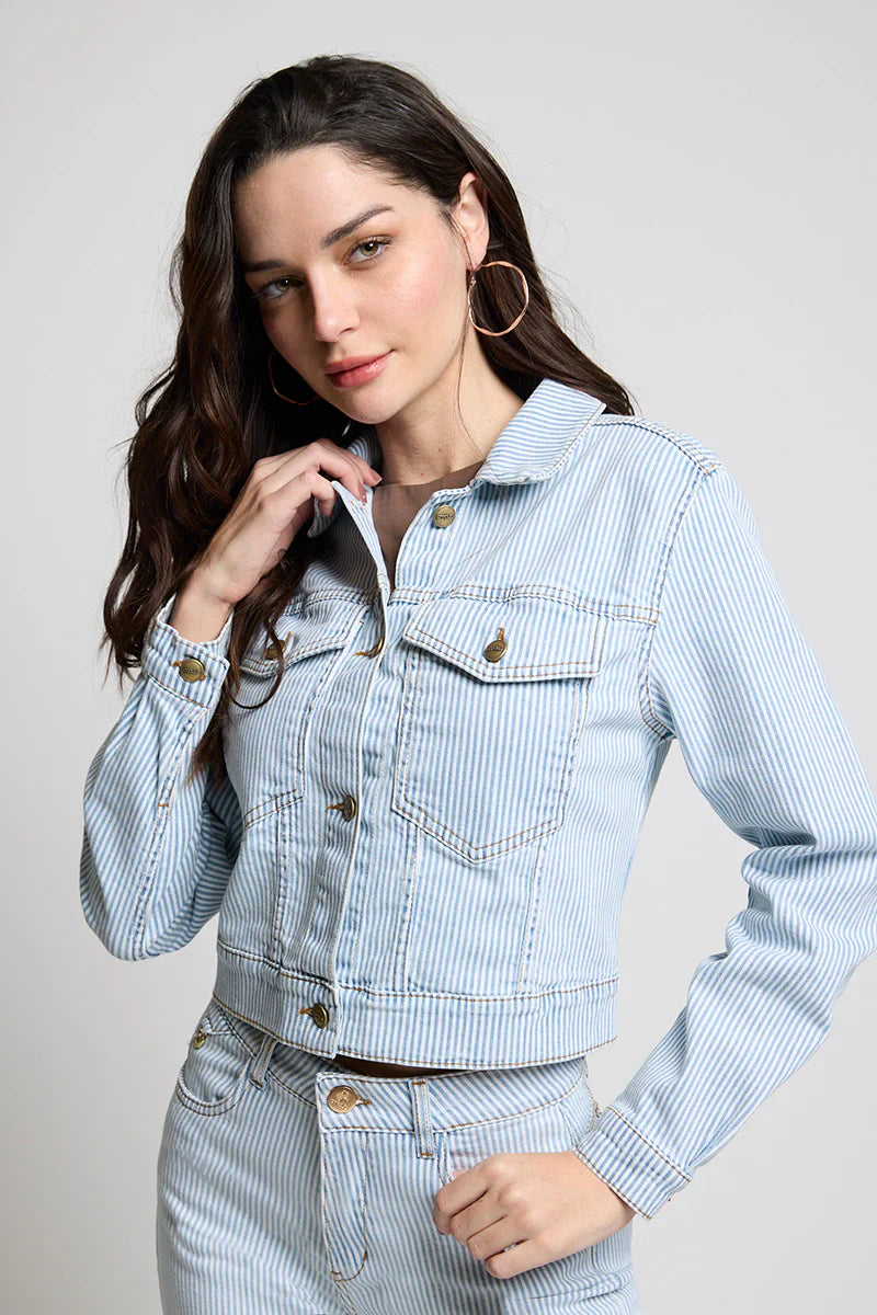 Chaqueta Mujer 5253 Celeste