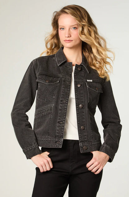 Chaqueta Mujer Heritage Denim Negro