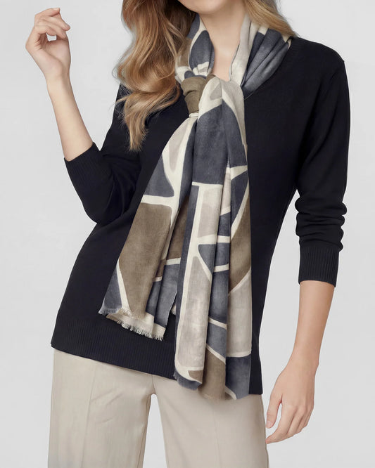 Echarpe Mujer Lara Gris