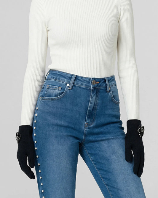 Guante Mujer Ida Negro