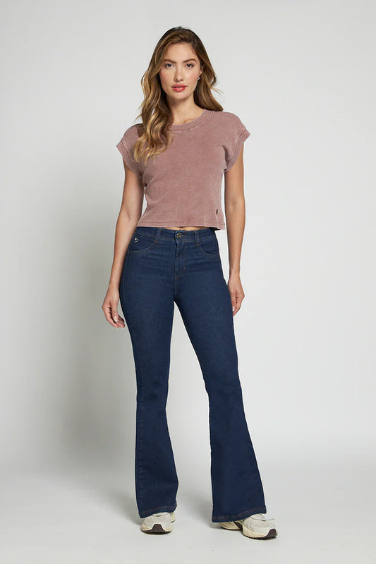 Jeans Mujer Flare 5035 Azul