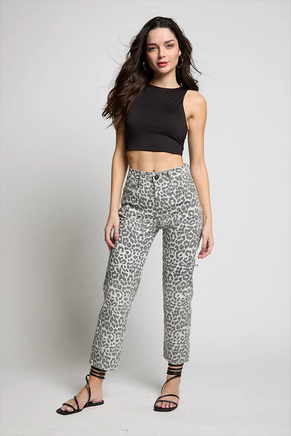 Jeans Mujer Mom 5301 Gris