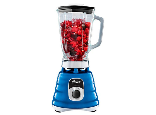 Licuadora Oster Blst4134-052 Clasica Perilla Ergonomica 3 Velocidades Azul