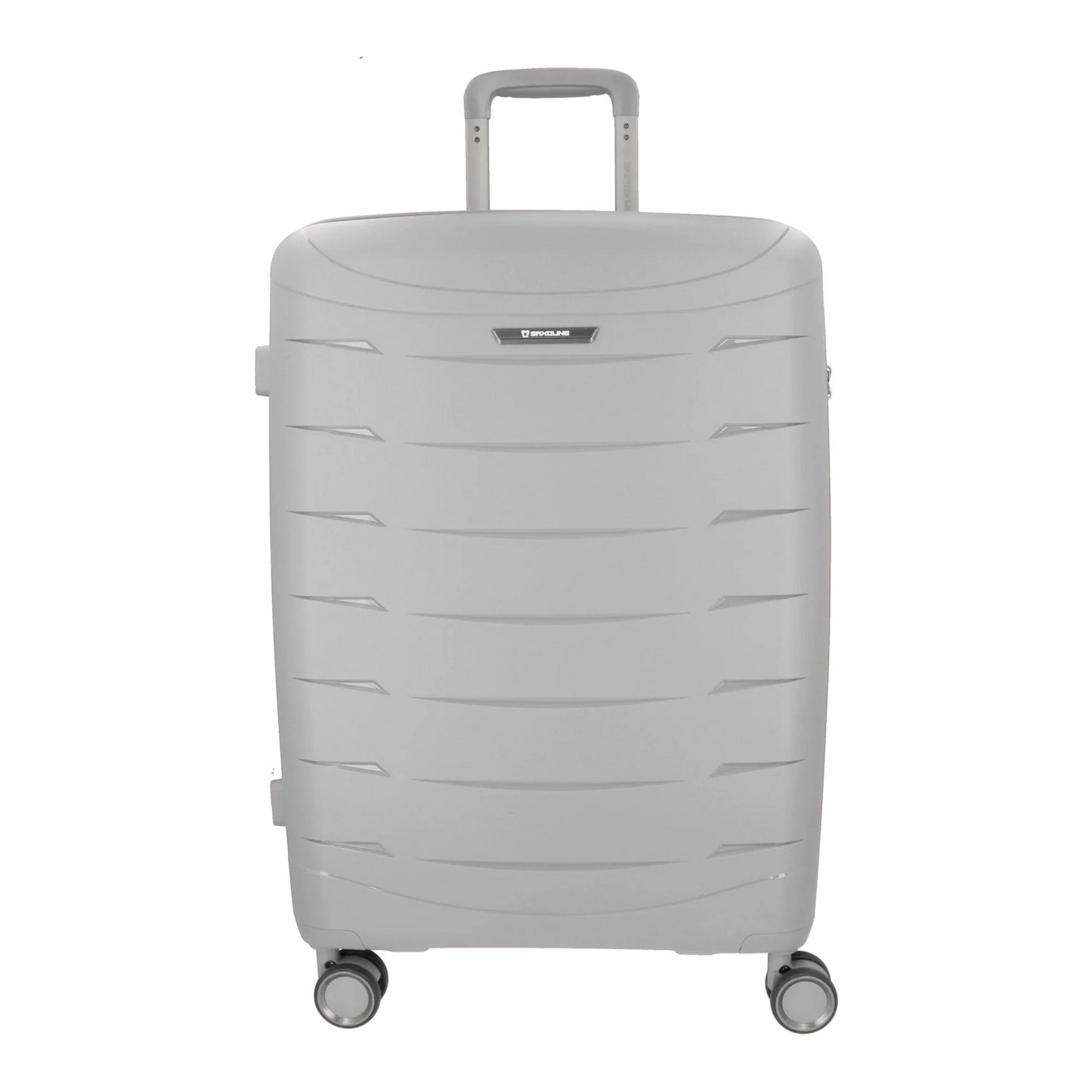 Maleta Grande Moonstone Impact Pro Plateada