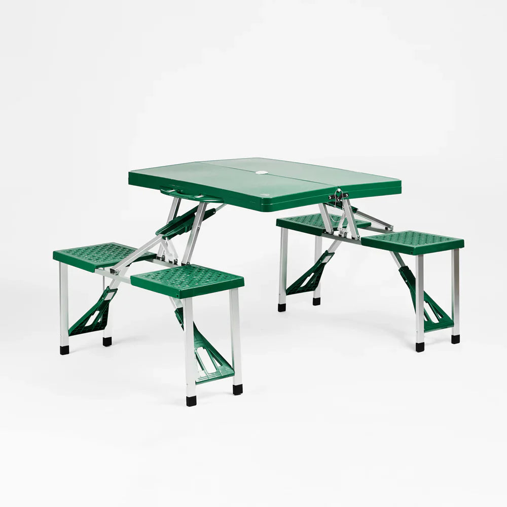 Mesa Plegable Dyne 4 Personas Camping Green