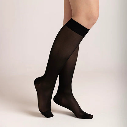 Minimedia Mujer Medical 140 Denier Negro