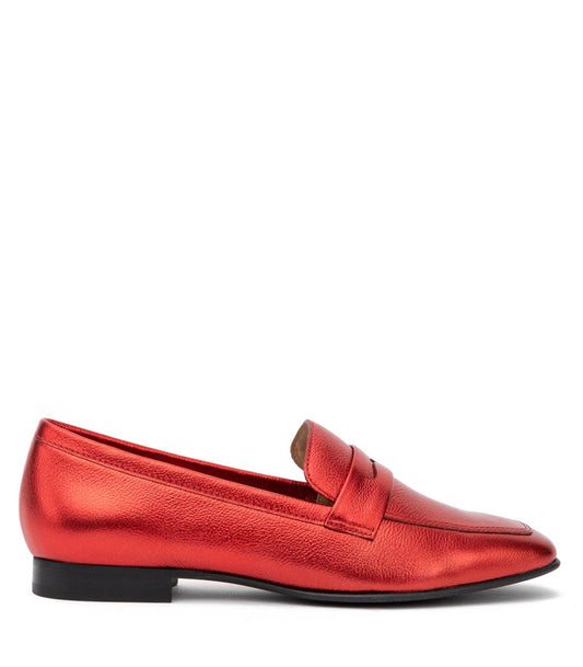Mocasín Mujer cruxi Rojo
