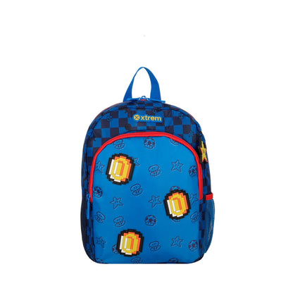 Mochila Escolar Niño Kinder Azul