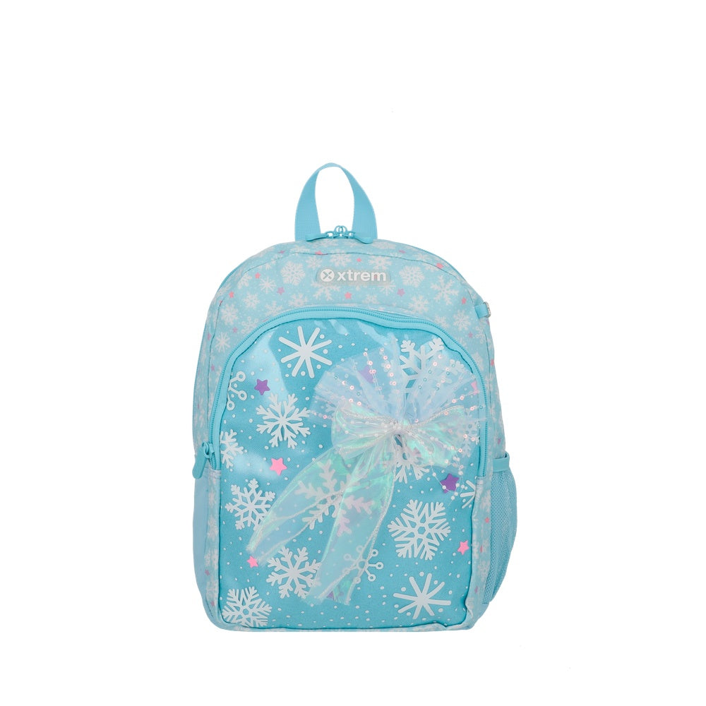 Mochila Escolar Niña Kinder Celeste