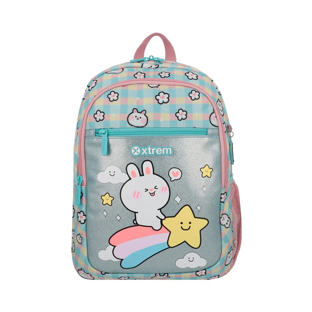 Mochila Escolar Niña Logan Conejo Multicolor