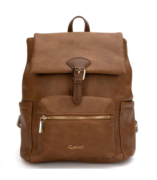 Mochila Mujer CAR3521 Grande Tostado