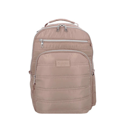 Mochila Para Notebook Mujer 15" Vermont Simply Taupe