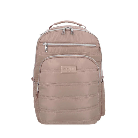 Mochila Para Notebook Mujer 15" Vermont Simply Taupe