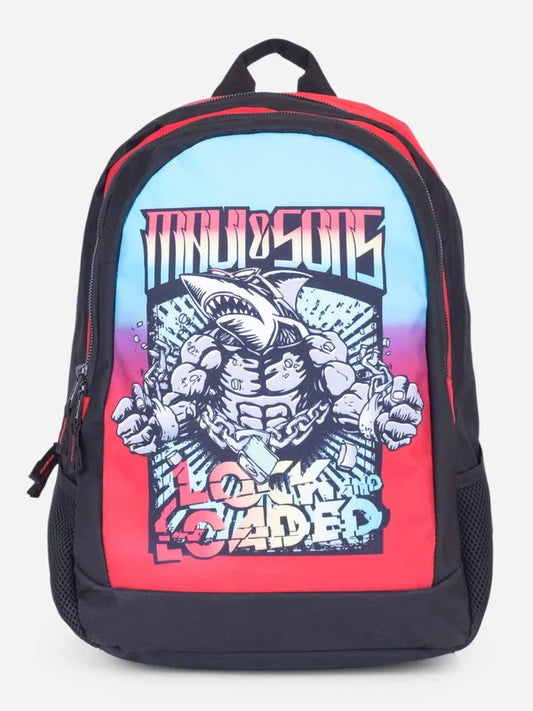 Mochila Niño Shark Kids 22Lts Red