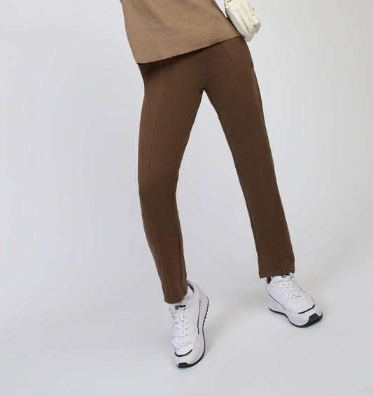 Pantalon Mujer Loreta Cafe Oscuro