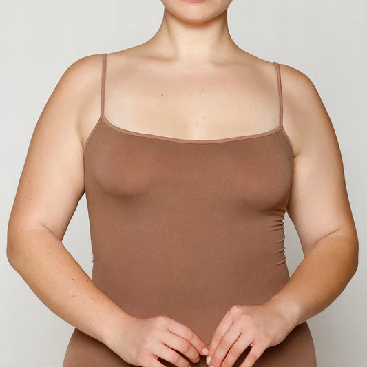 Polera Mujer Esencial Pabilo Canela