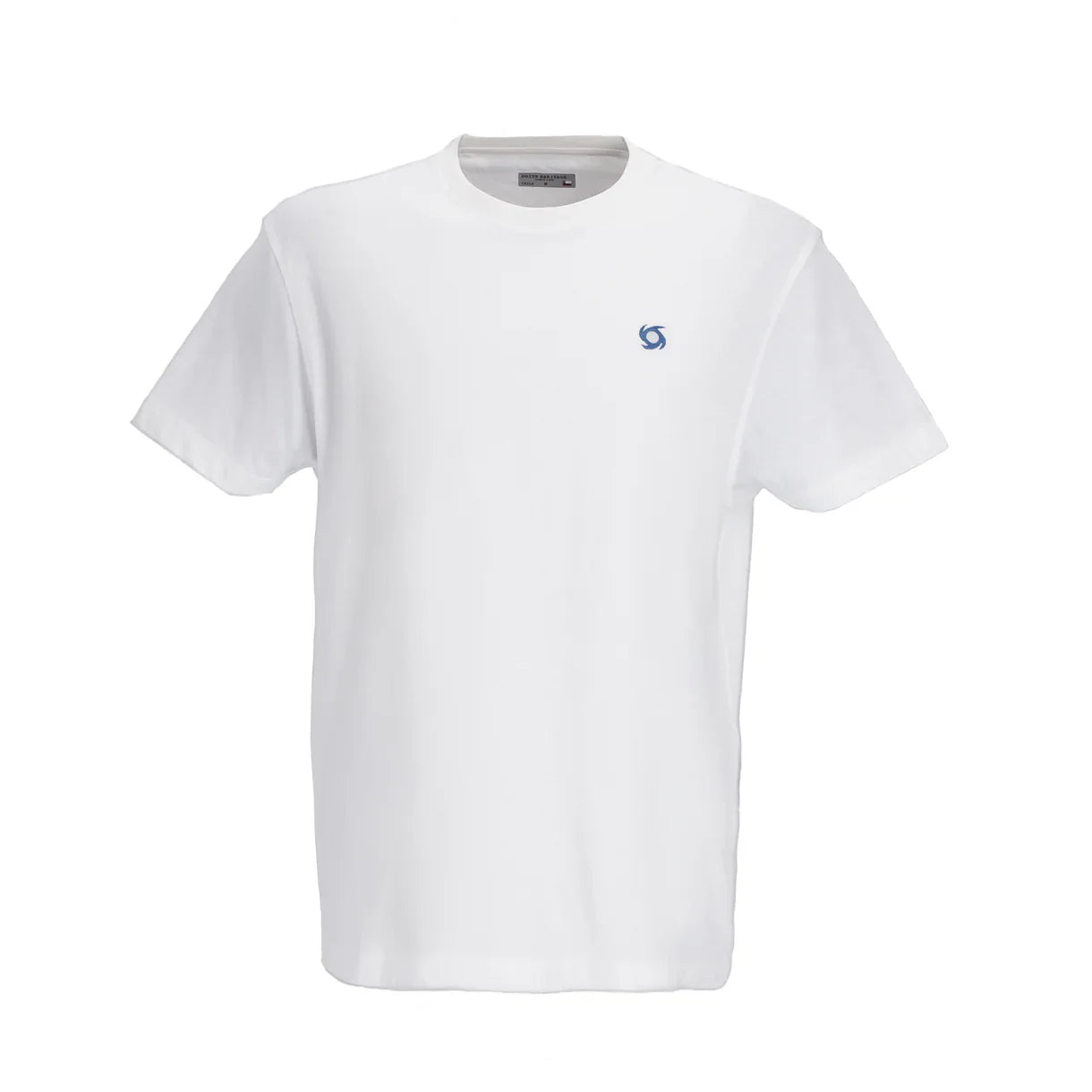 Polera Hombre Manga Corta Patria White