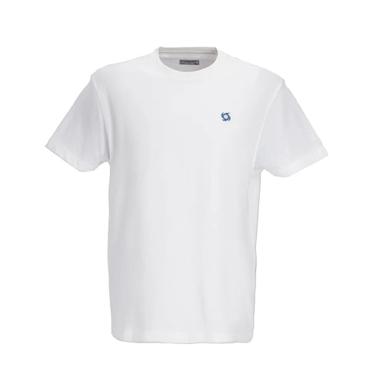 Polera Hombre Manga Corta Patria White