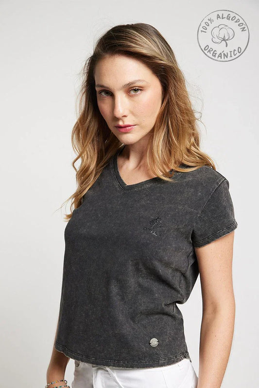 Polera Mujer 5187 Gris