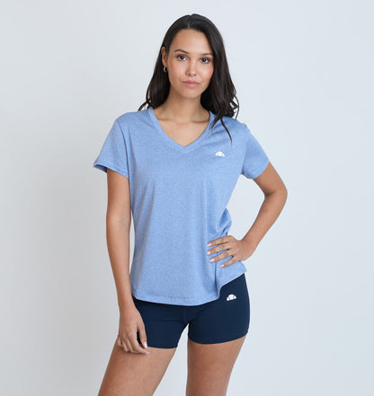 Polera Mujer Deportiva Agata Azul Piedra