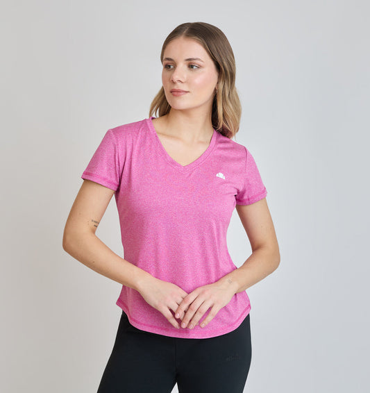 Polera Mujer Deportiva Agata Fucsia