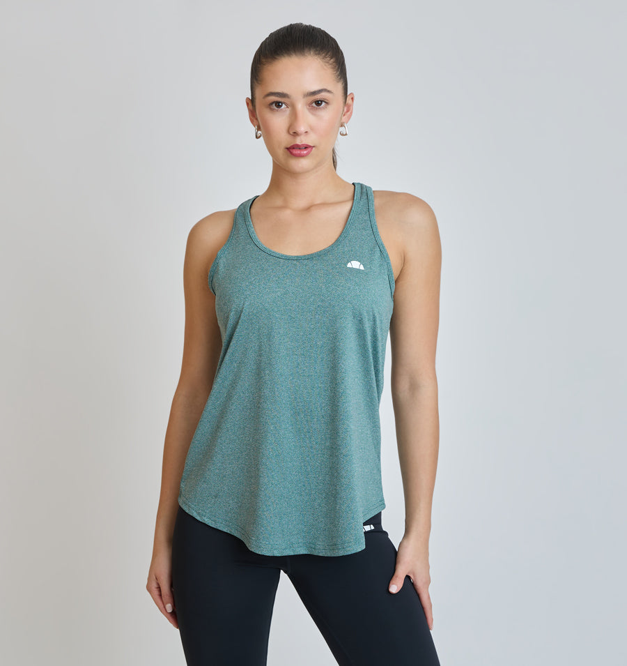 Polera Mujer Deportiva Elisa Verde Oscuro